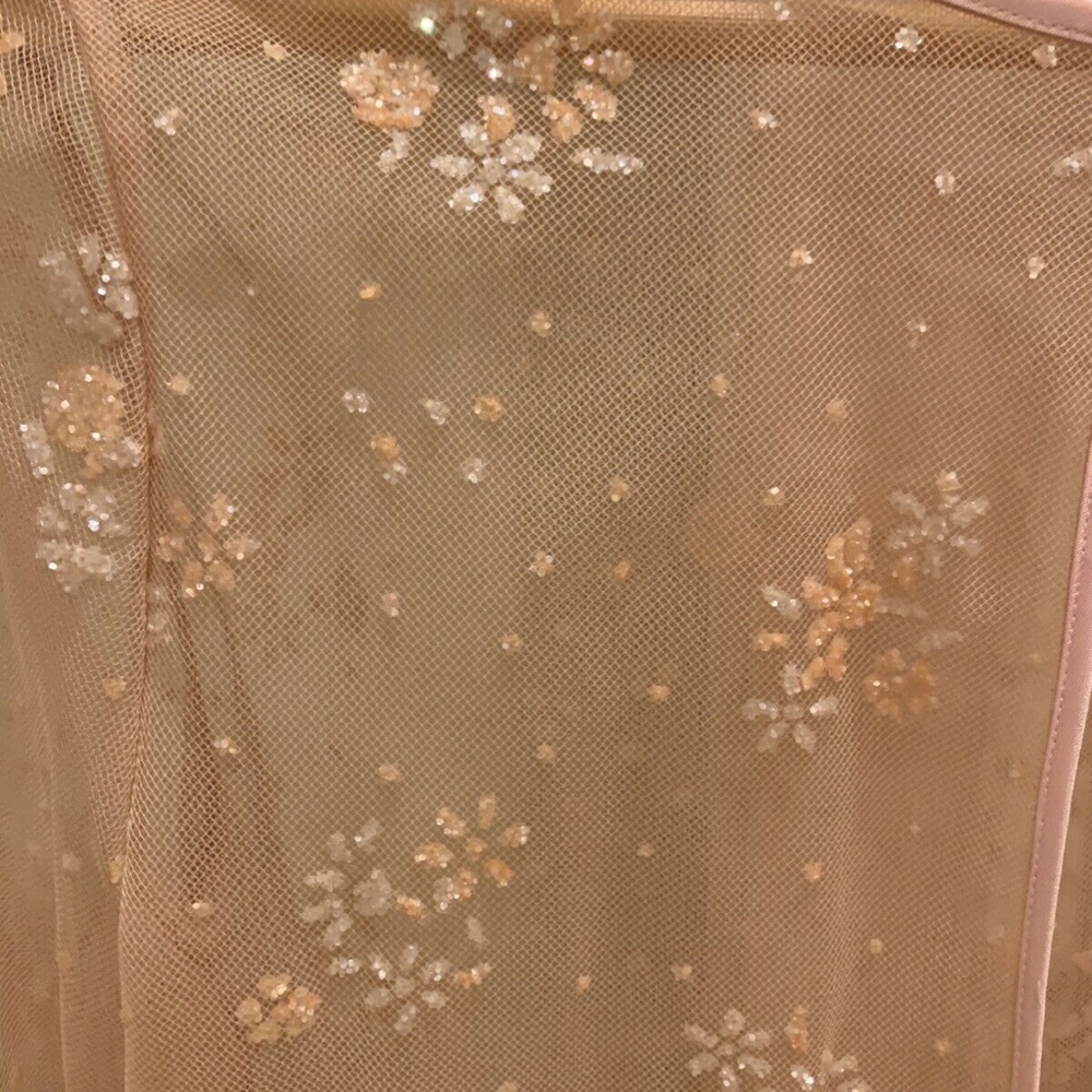 MARY KATRANTZOU Jacket Cardigan Dressy Pink Sheer - Picture 6 of 7